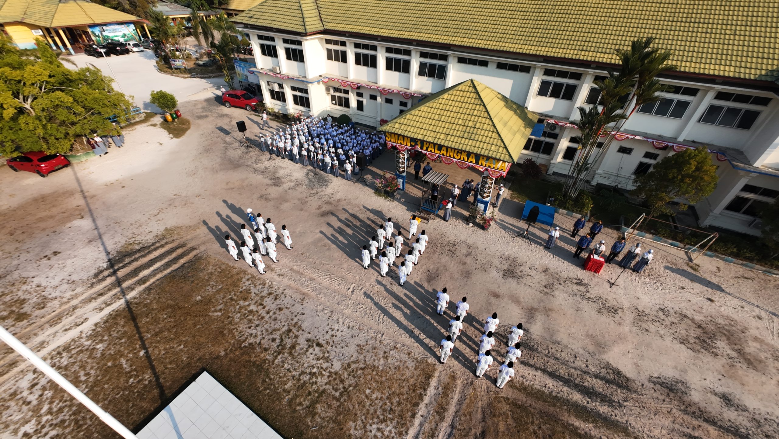 Penyerahan Bendera Merah Putih