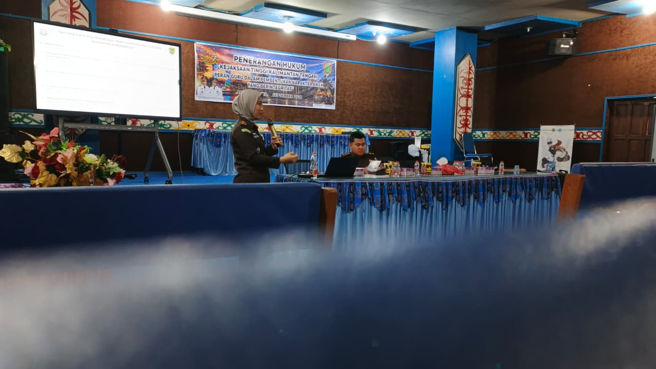 PENERANGAN HUKUM KEJAKSAAN TINGGI KALIMANTAN TENGAH